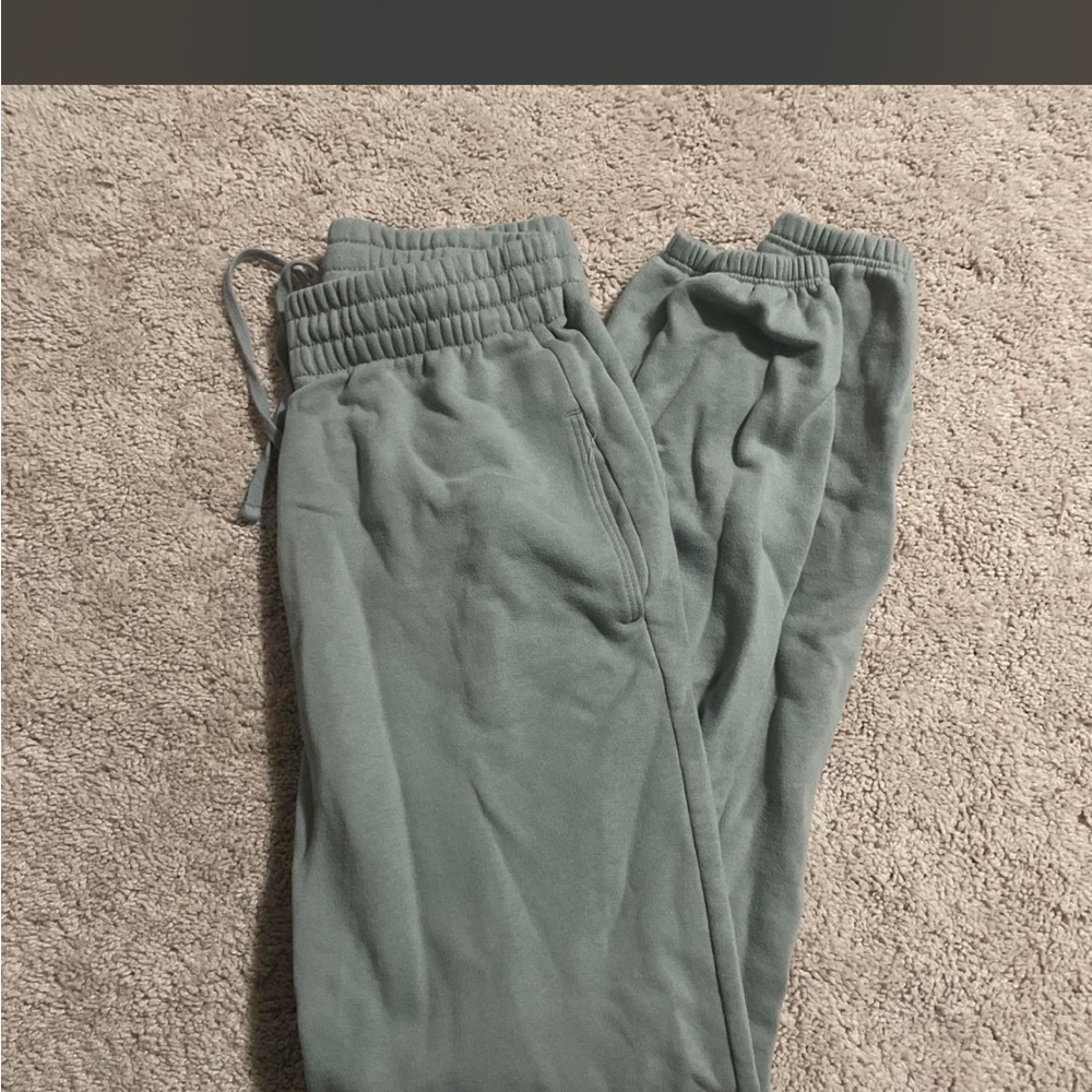 Abercrombie & Fitch Green Sweatpants